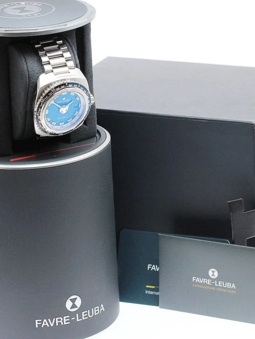 FAVRE-LEUBA Raider Deep Blue 41 10106.08 Date blue Dial Automatic Men's_967763